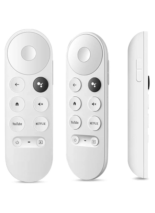 Generic - Replacement Remote for Google Chromecast 4K Snow G9N9N, Bluetooth Voice Remote for Google Chromecast 2020 (Remote Control Only) - Image 1