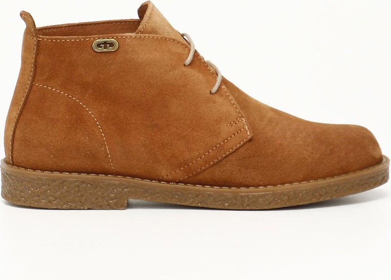 Gönderi(r) Gön Genuine Leather Oxford Mold Rubber Sole Lace-Up Women's Casual Boots 51456  - Image 1