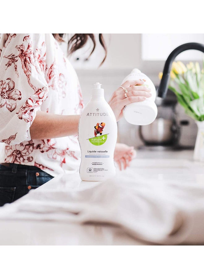 Attitude Dishwashing Liquid, Ecologo Certified Dishwashing Liquid, Hypoallergenic And Biodegradable, Citrus Zest, 700 Ml - Image 4