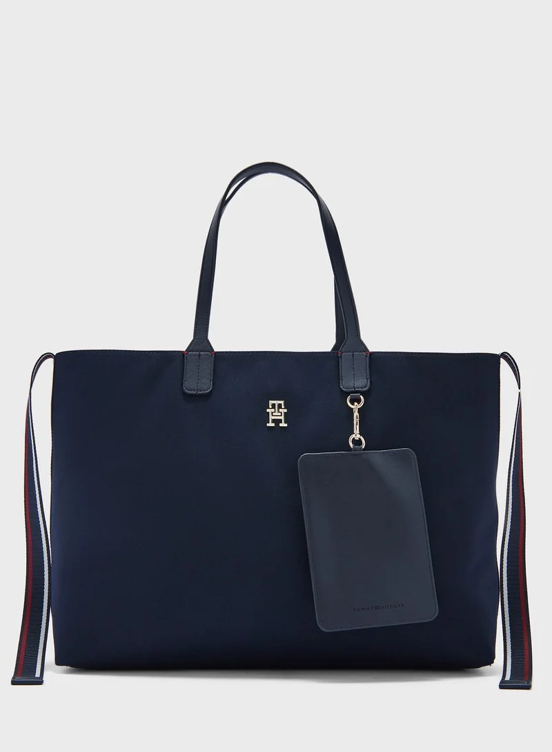 TOMMY HILFIGER Iconic Twill Tote Bag