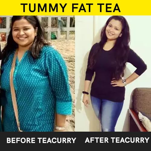 Teacurry Tummy Fat Tea (30 Tea Bags | 1 Month Pack) - Lose Weight Around your Belly | Slim Belly | For Men and Women - Image 5