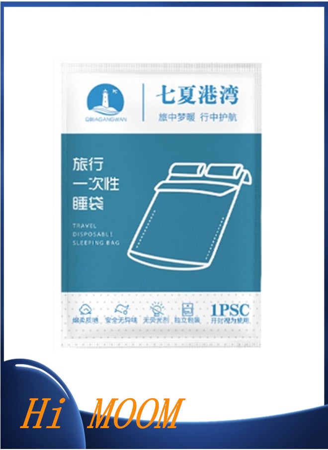 Hi Moon Custom Travel Hotel Hygiene Non-woven Bed Item Set Disposable Sleeping Bag 