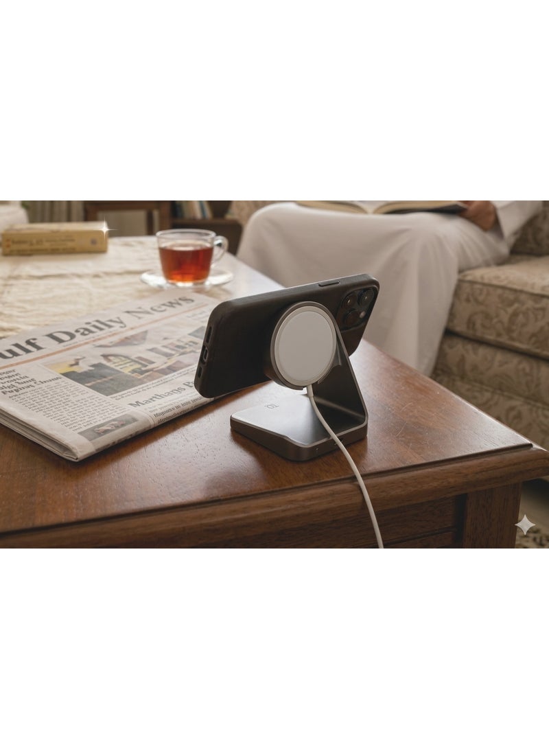 S.STYLEE 25W Magnetic Wireless Charger USB-C | Fast Charging Pad with Strong Magnet | 1m Cable - Image 1