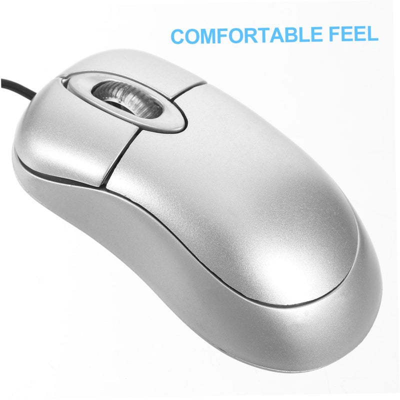 ماوس USB البصري القابل للسحب للحاسوب المحمول بتصميم مدمج ومريح وملائم لكلا اليدين - Image 5