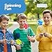 ArtCreativity Retro Light Up Gyro Wheels Set for Kids 3 85 Inch Gyroscope Rail Twisters Mesmerizing Spinning Lighting Effects Spinning Top autism toys sensory toys for kids Gift for boys Girls - Image 4