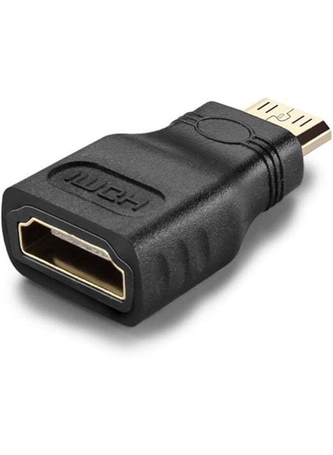 Mini HDMI Adapter – Gold-Plated Male-Female Connector – Supports 1080p High Definition for TVs, Cameras, and Video Devices - Image 4