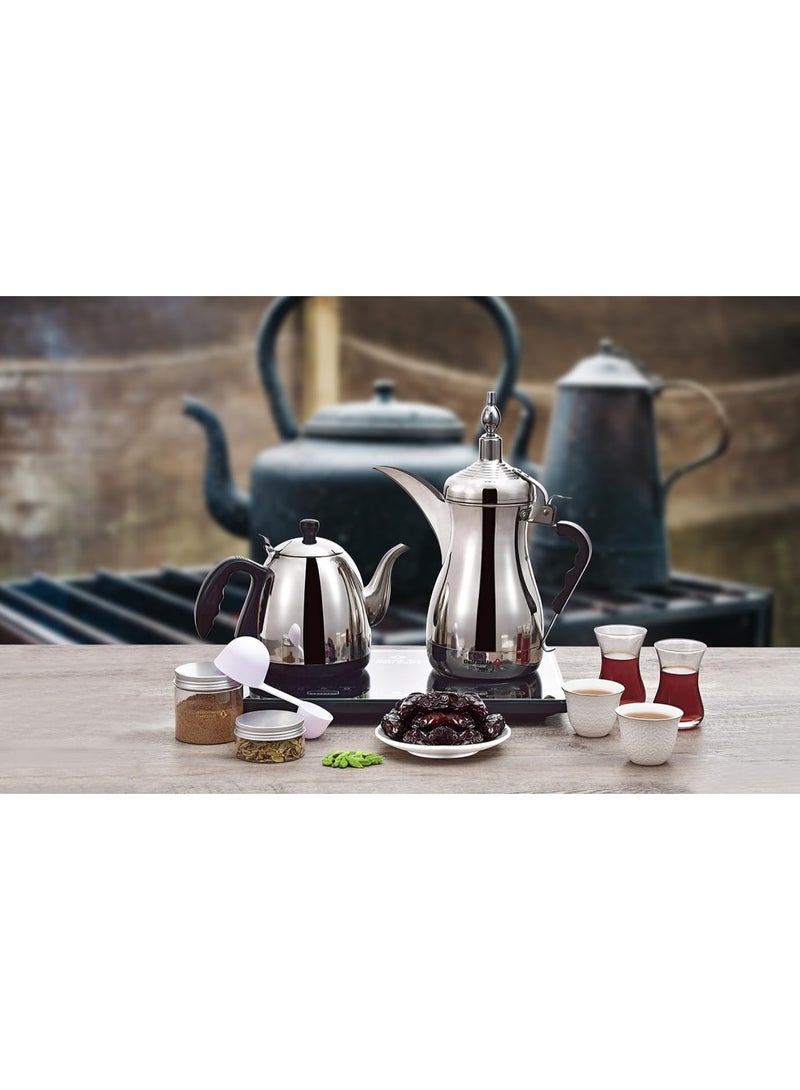 Gulf Dalla Arabic Coffee Maker Arabic Tea Maker Arabic Electric Coffee Tea Maker - Image 2