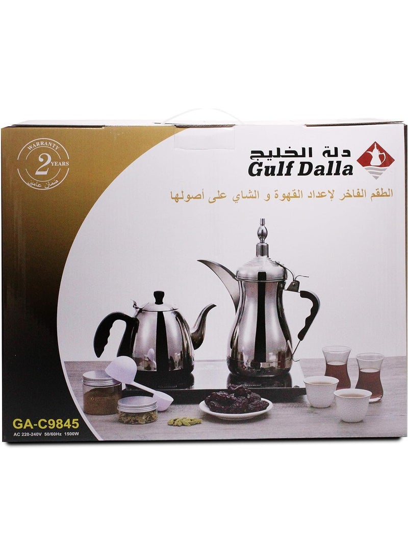 Gulf Dalla Arabic Coffee Maker Arabic Tea Maker Arabic Electric Coffee Tea Maker - Image 1