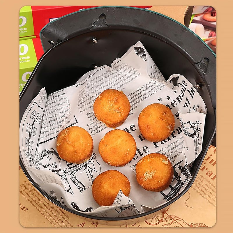 CHUAHAHA Extra Wide 11.8 Inch Parchment Paper Roll (32.8 Ft)-Non-Stick Baking Sheets for Oven,Air Fryer & Cookie Making Unbleached Butter Paper for Baking - Image 5