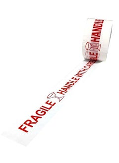 MARKQ Fragile Tape | 48mm x 60 Yards Heavy Duty Handle with Care Warning Tape for Packing Boxes and Cartons, Packaging, Shipping, and Moving Tape [6 Rolls]  - Image 3