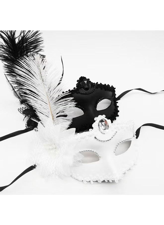Depend - Set of 2 Masquerade Ball Delicate Masks - Image 1