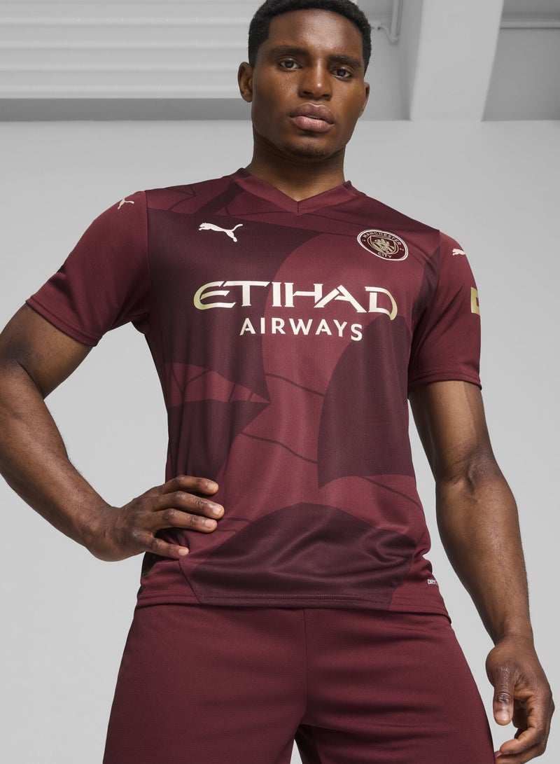 PUMA Manchester City 24/25 Mens Red Third Jersey - Image 1