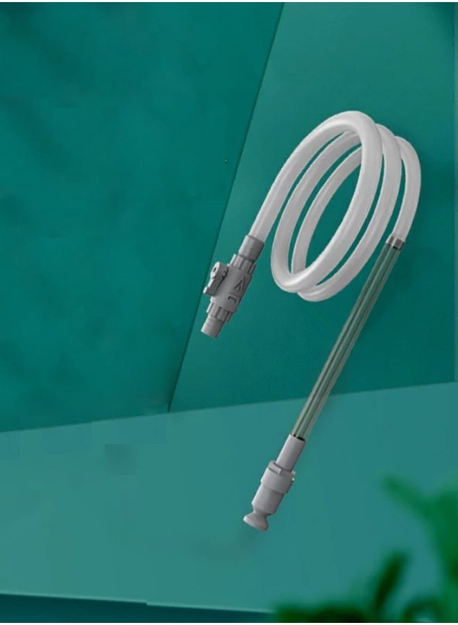 Yee Shake Type Aquarium Fish Tank Syphon Water Changer & Gravel Cleaner with Flow Contol ON/Off Knob 1.5M (YDD-019) - Image 4