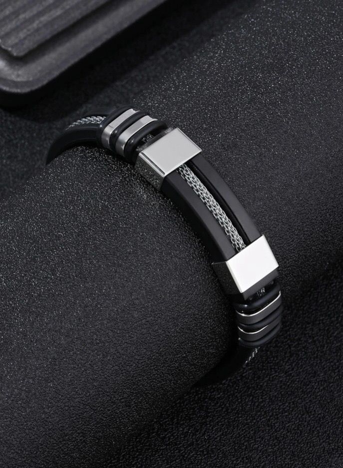 Luxury Concept Men’s Bracelet Made Of High Quality Stainless Steel - Image 1