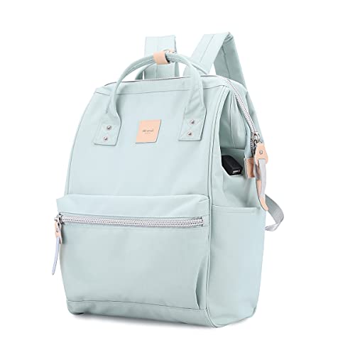 Himawari Large Travel Backpack with Laptop Compartment 17 Inch Roomy Doctor Bag College backpack for Women&Men-Not include USB Port (Olive green+） - Image 3