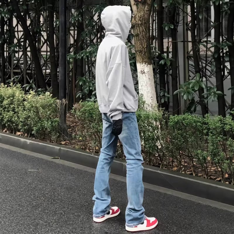 Unisex Casual Daily Denim Jeans - Image 4