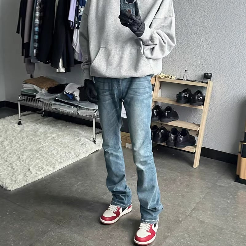 Unisex Casual Daily Denim Jeans - Image 1