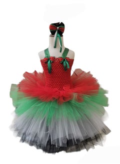 Daddy's Angel UAE National Day Dress For Girls Kids 51st Flag Day Costume Clothes  - Image 1