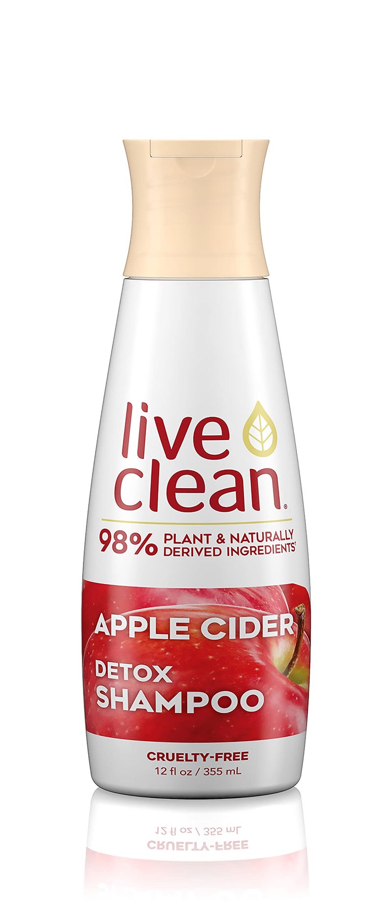Live Clean Shampoo, Clarifying Apple Cider, 12 Oz - Image 1