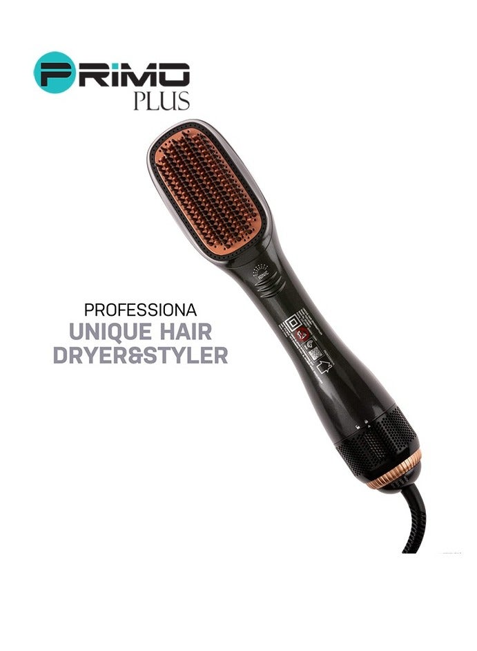 بريمو بلس فرشاة مجفف الشعر السيراميكي ومصفف الشعر 2 في 1 احترافي - Image 2