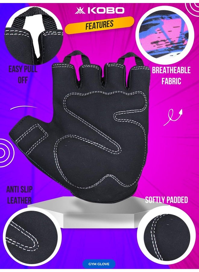 كوبو قفازات رفع الأثقال Kobo WTG-66 لحماية اليد للتدريب على اللياقة البدنية - Image 3