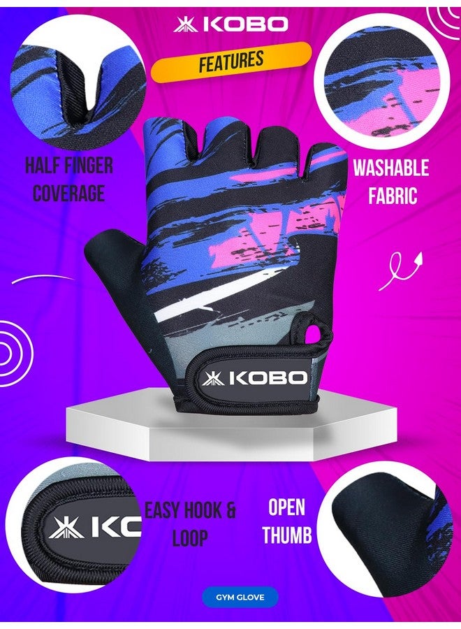 كوبو قفازات رفع الأثقال Kobo WTG-66 لحماية اليد للتدريب على اللياقة البدنية - Image 4