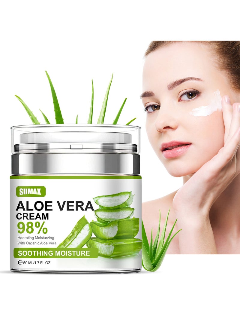 سوماكس، مرطبان ضغط، كريم صبار 98%، 50 مل - Image 5