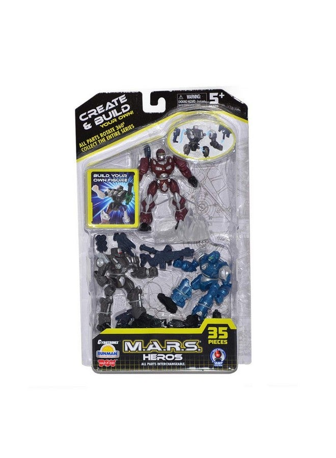 Sunman M.A.R.S. Heroes Darkbeat-Frosty and Blaster - Image 1