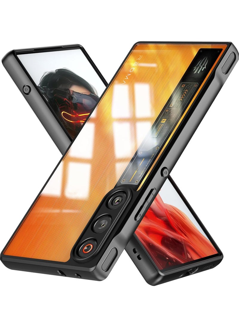 For ZTE nubia Red Magic 10 Air Case, TPU Bumper + PC Hard Back Cover, Shockproof Protection Mobile Phone Case, Anti-Yellowing Slim Fit Protective Casing  - Image 1
