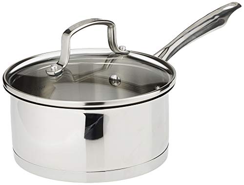 Cuisinart Professional Stainless Saucepan with Cover 15Quart Stainless Steel891916 - Image 1