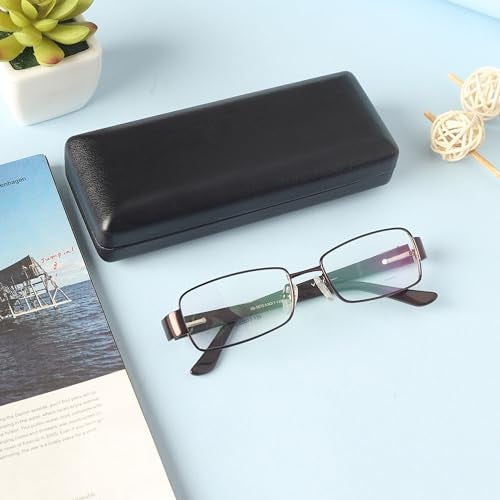 VIVID Vision Unisex Adult Lightweight Eyewear Specs Case Cover | Protect Eye Glasses | Metal | Sunglasses | IC-202 | Black - Image 5