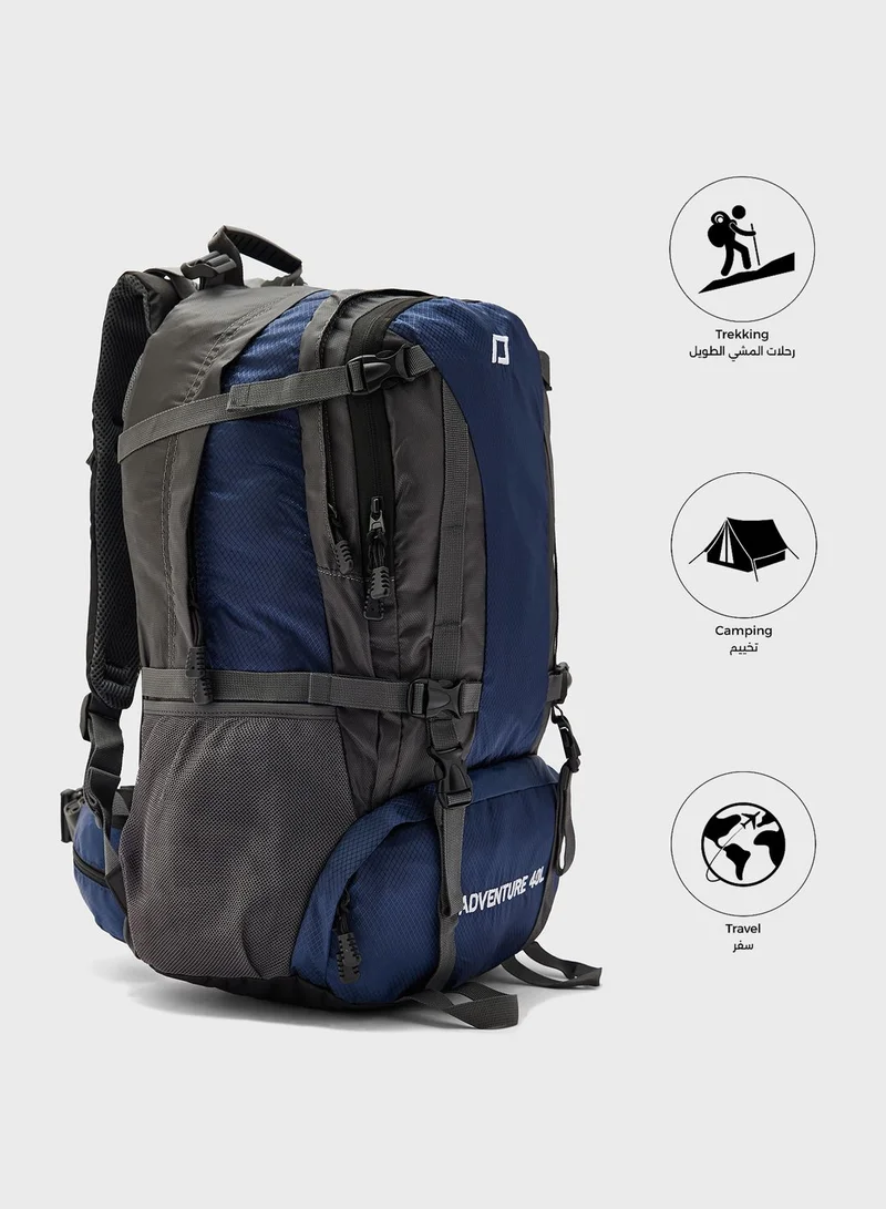 FRWD 40L Hiking/Trekking Backpack With Back Support And Padding