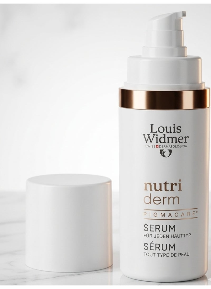 Louis Widmer Nutriderm Pigmacare Serum 30ml - Anti-Pigmentation & Skin Brightening Face Serum with Niacinamide & Vitamin C - Image 2