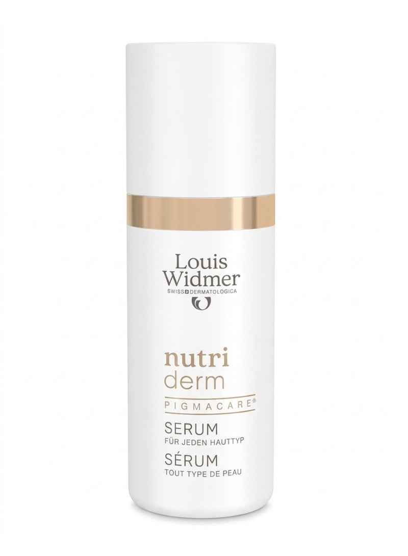 Louis Widmer Nutriderm Pigmacare Serum 30ml - Anti-Pigmentation & Skin Brightening Face Serum with Niacinamide & Vitamin C - Image 1