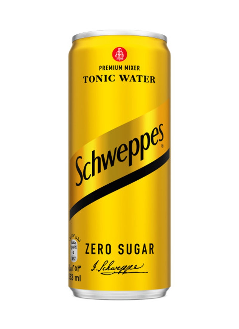 Schweppes مياه تونك خالية من السكر مشروب غازي في علبة - Image 2
