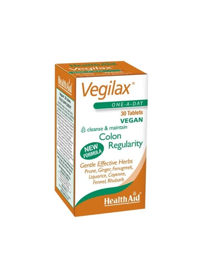 Health Aid Vegilax Tablets 30'S
