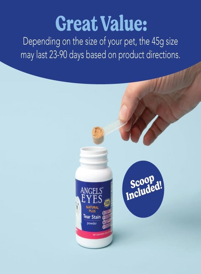 ANGELS' EYES NATURAL PLUS Tear Stain Prevention Beef Powder for Dogs | All Breeds | No Wheat No Corn | Daily Support for Eye Health | Proprietary Formula |Limited Ingredients | Net Content 45g - Image 4