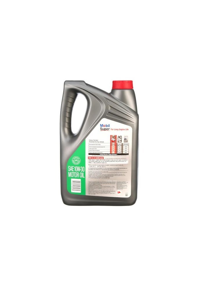 Mobil 1 Mobil Super 10W30 Premium Motor Oil for Long Engine Life - Image 1