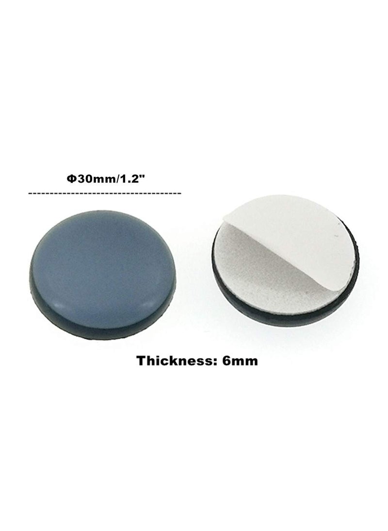 ALIMITOPIA ALIMITOPIA 20pcs Furniture Glide Stick-on Teflon Chair Kitchen Appliances Slider Bumper Self-Adhesive Pad Floor Protector for Hardwood Tile or Marble Floor(Round;Φ30mm or 1.2 inches)  - Image 2