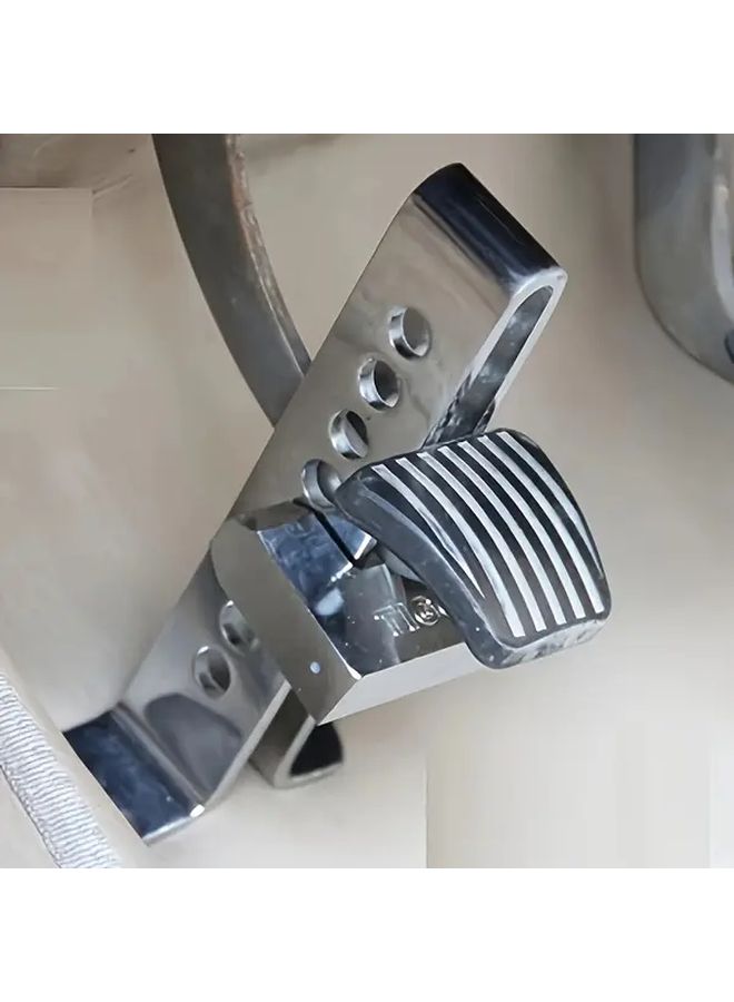 Stainless Steel Universal Car Brake Clutch Throttle Anti Theft Security Lock - Image 3