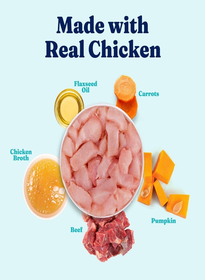 Solid Gold Wet Dog Food Topper & Meal Cups - W/Chicken, Beef & Pumpkin for Sensitive Stomachs, Gut Health & Digestive System Support - for Adult & Senior Small Breed & Large Breed Dogs - 3.5oz/6 Pack - Image 3