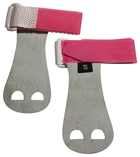 PUSH Athletic Gymnastics Youth Hand Grips (Pink, Small) - Image 1