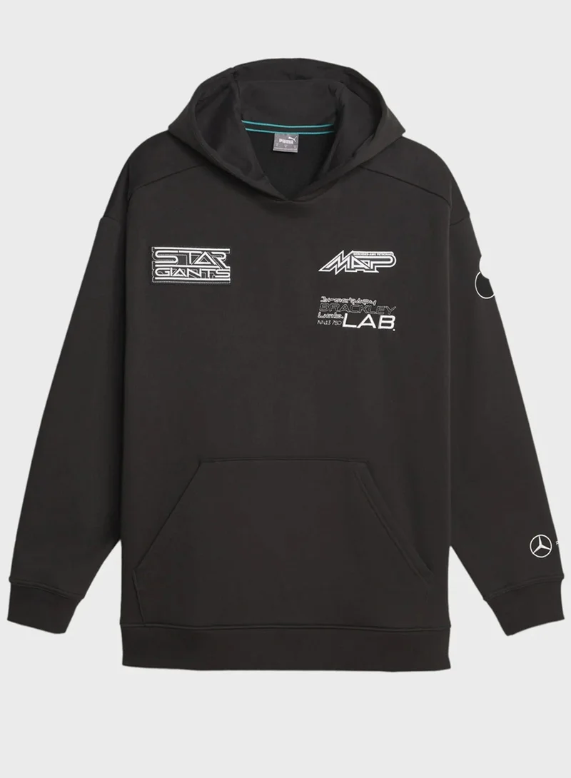 AMG Petronas Formula 1 Team  Mercedes-AMG Petronas Formula One Team Garage Crew Hoodie for Men | Best Price UAE