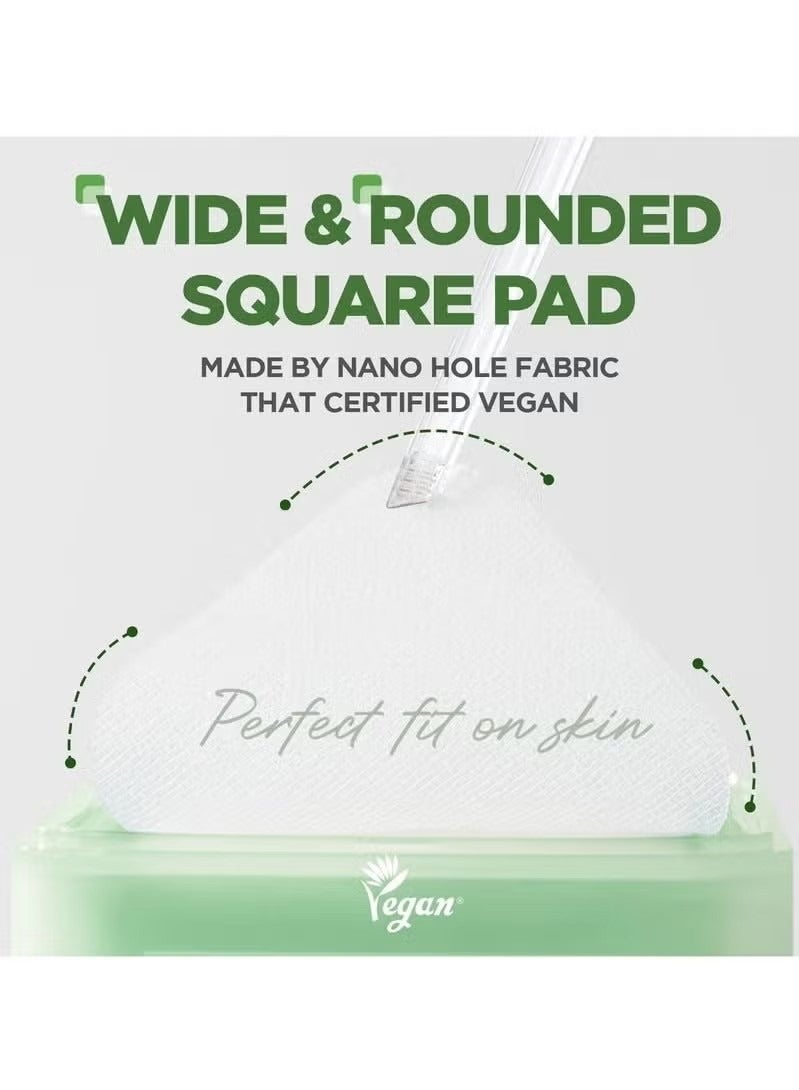 MEDIHEAL Teatree Trouble Facial Toner Pads with Tea Tree & Lactobacillus - Soothing Cotton Pads for Sensitive & Acne Prone Skin - Vegan Face Gauze, 100 Pads  - Image 3