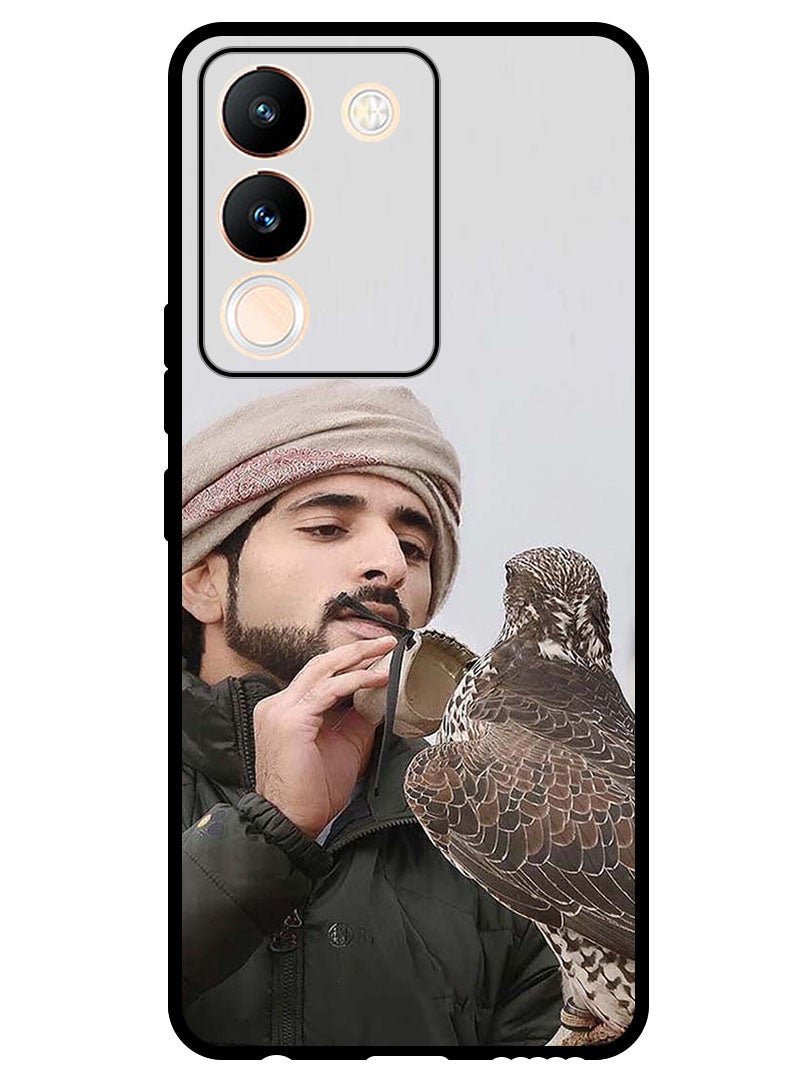 Theodor Protective Case Anti Scratch Shock Proof Bumper Cover For Vivo Y200 Sheikh Hamdan Loving His Eagle - Image 1