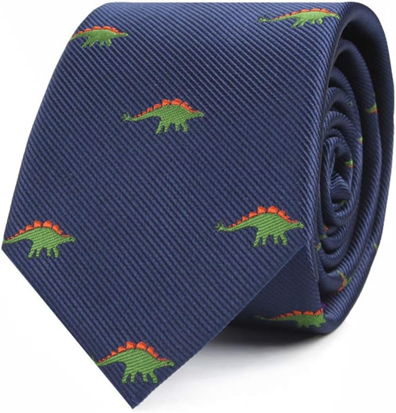 Animal Ties | Woven Skinny Neckties | Groomsmen Wedding Ties | Work Ties for Him