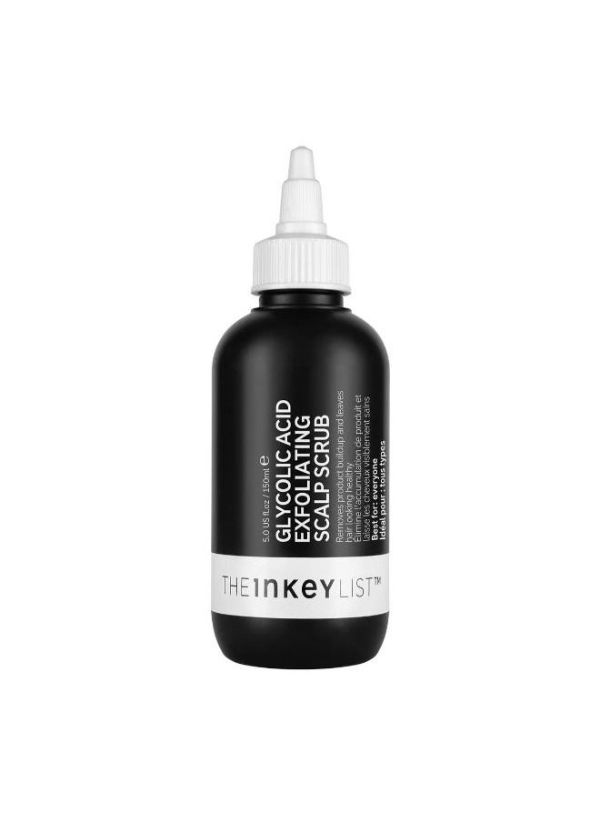 The Inkey List Glycolic Acid Exfoliating Scalp Scrub 150ml 