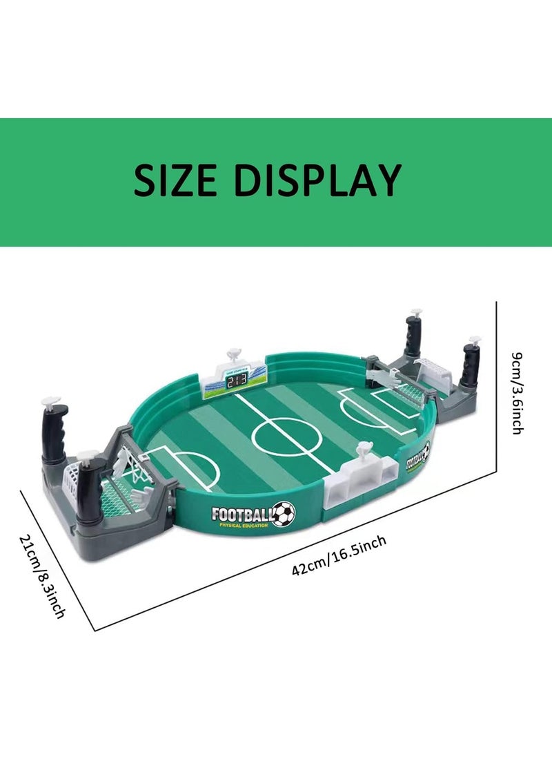 ELTRAZONE Football Table Interactive Game, Mini Tabletop Soccer Pinball Game | Family Sports Board Game for Kids & Adults | Improves Children’s Agility & Social Skills | Durable Compact Design for Family Fun  - Image 2