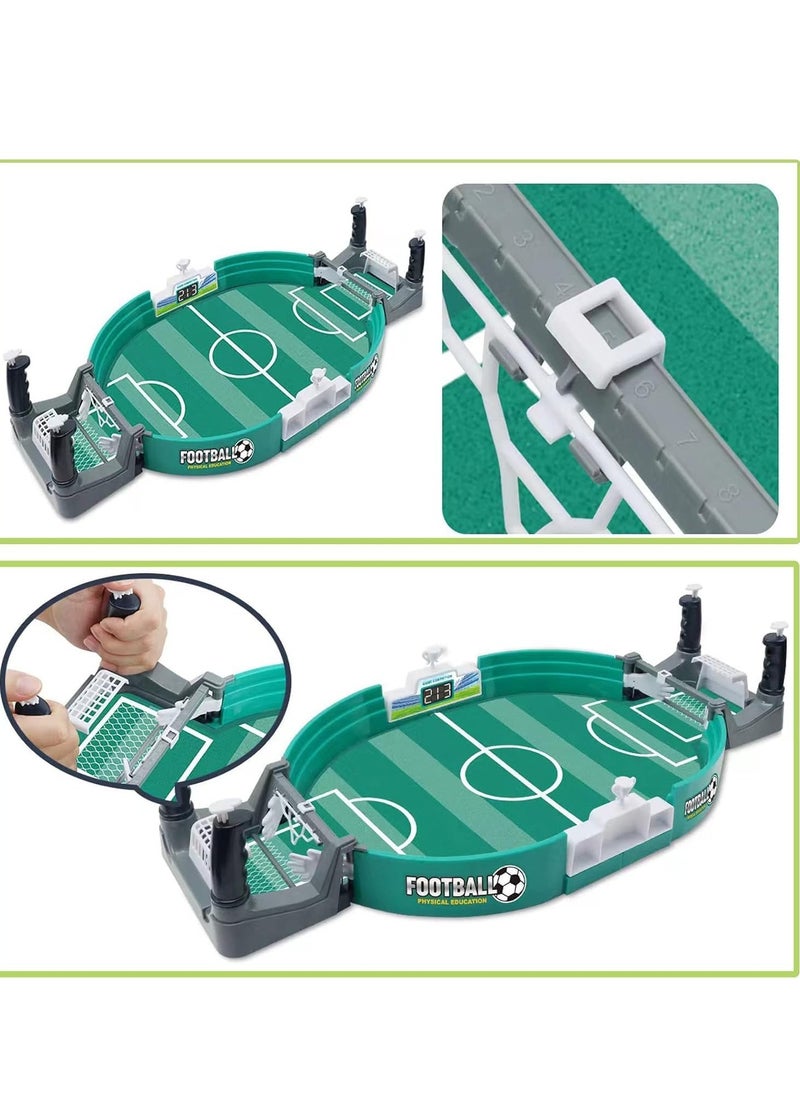 ELTRAZONE Football Table Interactive Game, Mini Tabletop Soccer Pinball Game | Family Sports Board Game for Kids & Adults | Improves Children’s Agility & Social Skills | Durable Compact Design for Family Fun  - Image 3