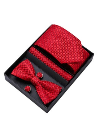 5 pcs high-end tie for men business professional formal tie bow tie cufflinks square scarf fashion accessories gift box - pzsku/ZF4F8FF6E191C704C6795Z/45/1746380392/dc3aea8a-2a9a-4bea-889d-6c4ea709a6f8